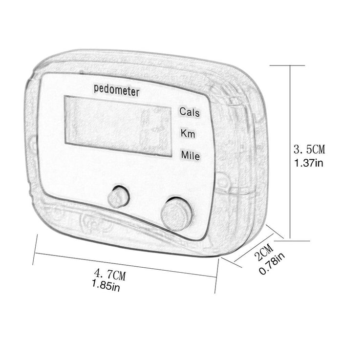 Portable Digital Pedometer